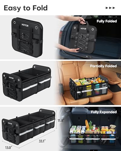 Trunk Organizer - Car Organizer and Storage with Cooler Bag for SUV - view 5