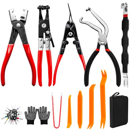 13-Piece Electrical Disconnect Pliers Kit for Cars