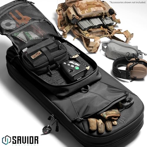 Specialist Series 30" 34" 38" Covert Tactical Gun Bag Backpack Soft Case with Compartment, Low Profile Bug Out Truck Bag - view 3