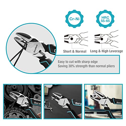 7-Piece Pliers Set with Rolling Pouch,Cr-Ni Construction - view 5