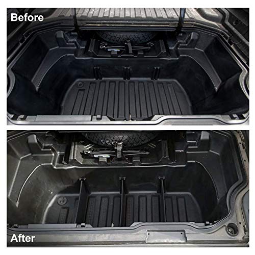 Trunk in-Bed Dividers,Trunk Cargo Dividers Compatible for 2017-2026 Honda Ridgeline Accessories Rear Storage Box partition Replace OEM# 08U35-T6Z-100 - view 2