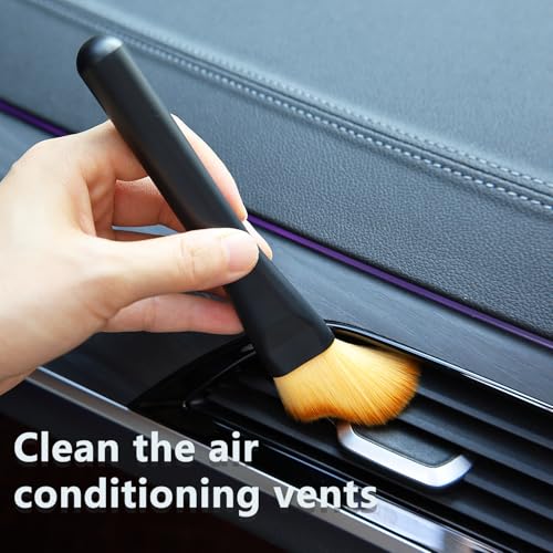 2 Pack Exquisite Dusting Brush Kit, Dust Brushes, Car Detailing Brush, Feather Duster Brush for Models, Craf, Collectibles,Computers, Digital Devices, Car Interior, Musical Instruments - view 3