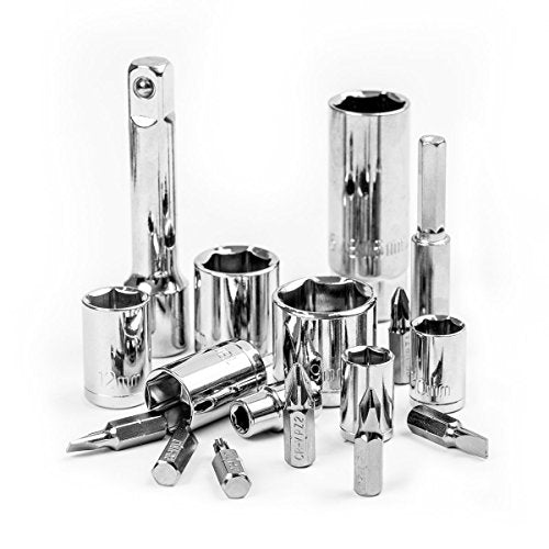 228 Piece Socket Wrench Auto Repair Tool Combination Package Mixed Tool Set Hand Tool Kit with Plastic Toolbox Storage Case - view 5