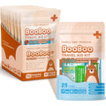 Bulk Mini First Aid Kit 10 Pack | Individual Travel Pouches with 25 Sterile Wound Care Essentials | for School, Classroom, Day-Care, Backpack, Sports, Car, Diaper Bag, Party Favors