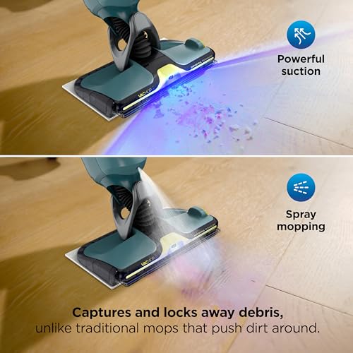VACMOP Reveal Cordless Vacuum & Spray Mop, Green, VM401 - view 3