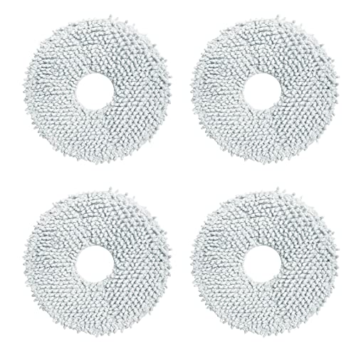 Replacement Mop Cloth Pad Compatible with Dreame Bot L10S Ultra Robot Vacuum Cleaner Accessory 4PCS