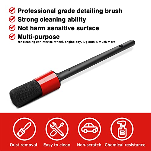 10pcs Auto Car Detailing Brush Set Car Interior Cleaning Kit - view 4