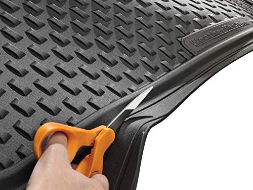 Universal Trim to Fit All Weather Cargo Mat for SUV Floor and Car Trunk Liner, Black - view 2