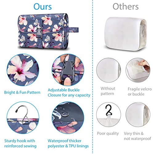 Hanging Toiletry Bag Portable Travel Cosmetic Makeup Organizer - view 4