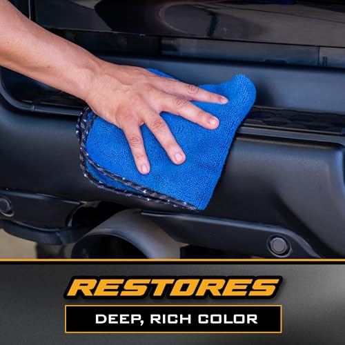 Black Trim Restorer Gel Kit for Exterior Plastic & Rubber - view 3