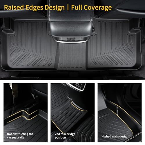 Floor Mats & Cargo Liner for 2019-2026 Volvo XC40, All Weather Car Floor Mat Custom Fit for Volvo XC40 Accessories Rubber Mats Cargo Liners Trunk Mat - view 6