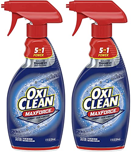 Max Force 5 in 1 Power Laundry Stain Remover Spray, 12 oz - 2 PK