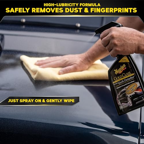 Gold Class High Gloss Premium Quik Detailer, High Lubricity Automotive Quick Detailer Spray that Preserves Wax and Leaves a Deep Dark Shine, 24 Oz Spray Bottle - view 5