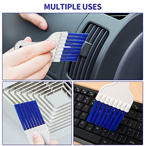 4 Pcs Ac Coil Brush HVAC Condenser Refrigerator Cleaner(Blue) - view 4