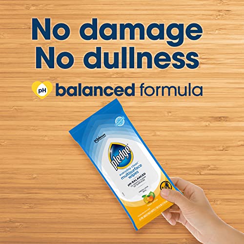 PH Balanced Multi Surface Cleaning Wipes, Fresh Citrus, 25 Ct, 4 pk - view 4