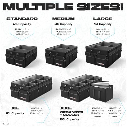 Trunk Organizer - Foldable Car Organizer & Storage for SUVs & Trucks - view 3