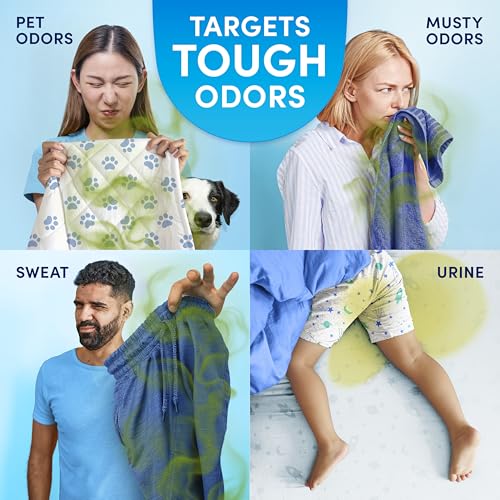 Rinse Out Odor Fabric Rinse, Cool Cotton Scent, 62 fl oz, Fabric Odor Remover Rinse, Fights Odors at the Source - view 5