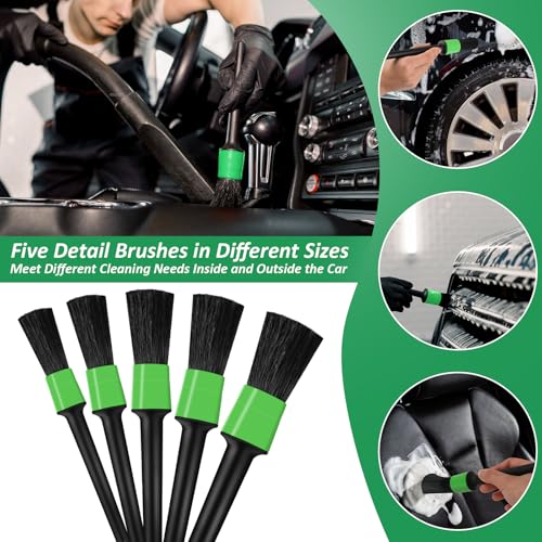 18PCS Car Interior Detailing Kit with Ultra Soft Brushes - view 6