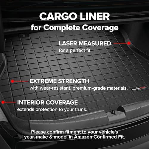 Cargo Trunk Liner for Chevrolet Camaro, Camaro Trunk (40651), Black - view 3
