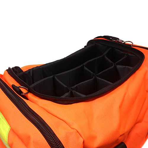 Large EMT First Responder Trauma Bag - Orange - view 3