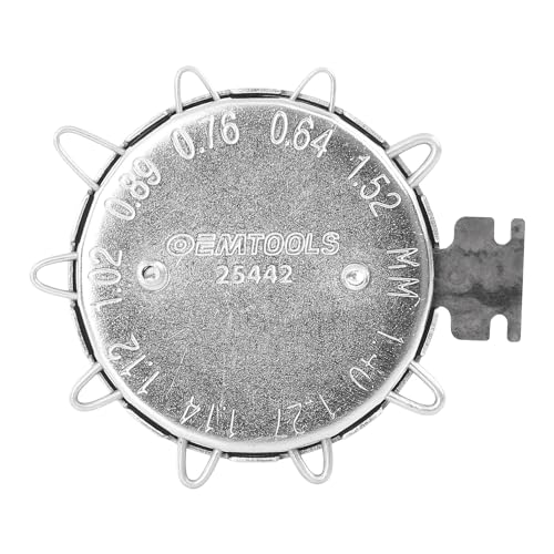 25442 9-Wire Spark Plug Gap Gauge, Essential for Vehicle Engine Efficiency, Precision Measurement, Automotive Maintenance Tool, Spark Plug Gap Tool - view 2