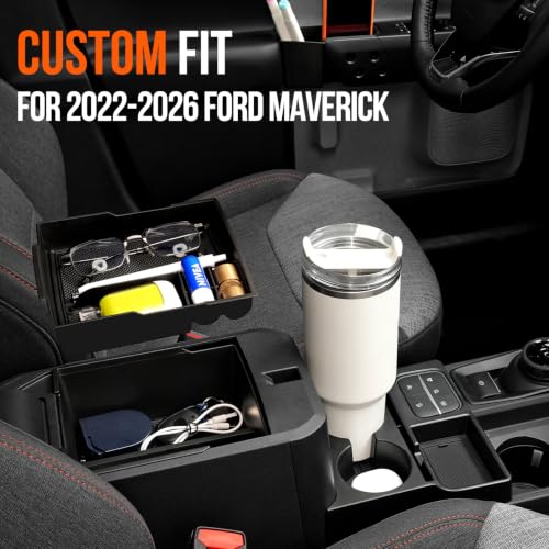 Center Console Organizer Set for 2022-2026 Ford Maverick Accessories - view 2