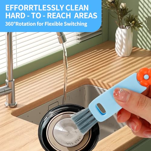 3-in-1 Water Bottle & Cup Lid Brush Cleaner Kit - Multifunctional Gap Cleaning Brush for Lids, Bottles, Straws | 3-Piece Set for Home, Travel (Bottle Brush Cleaner Tools) - view 4
