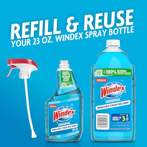Glass & Window Cleaner Refill, Original, 67.6 oz - view 3