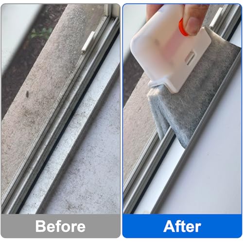Window Track Cleaning Tools,Window Sill Cleaner Tool Kit,8 Pcs - view 2