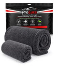 Microfiber Car Drying Towel & Interior Cleaning Cloth Set (2-Piece), 1300 GSM 24” x 36” Twisted Loop + 550 GSM 16” x 16” Coral Fleece, Streak-Free, Scratch-Free, Auto Detailing for Cars, Trucks & SUV