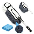 Car Duster Exterior,Scratch Free Car Duster with Microfiber Towel