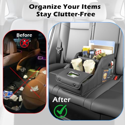 Car Seat Organizer Passenger Storage for Travel Kids Accessories - view 5