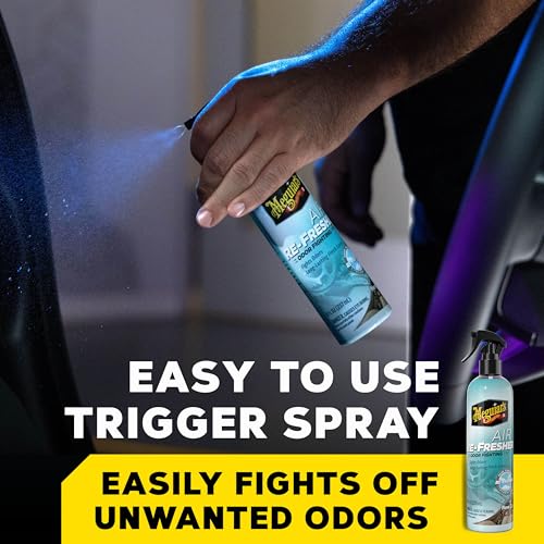 Air Re-Fresher Odor Fighting Spray - New Car Scent and Black Chrome Scent - Variety Pack - view 3
