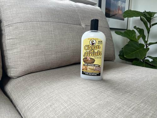 Clean-A-Finish Wood Cleaner and Upholstery Cleaner for Furniture, Carpet Cleaning, Pour Bottle, 16 oz - view 2