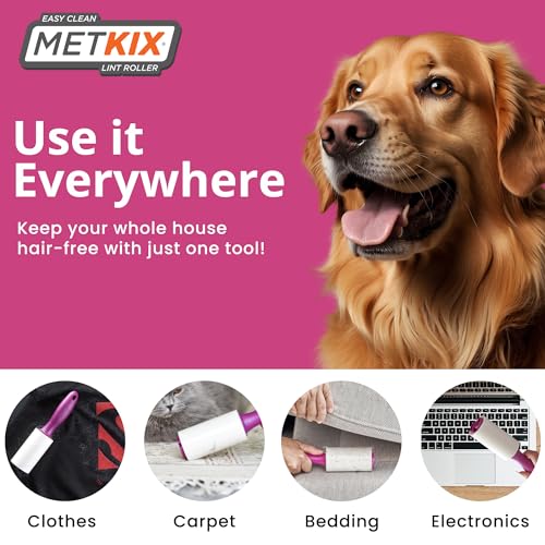 Lint Rollers for Pet Hair Extra Sticky, Special Cover Design, Pet Hair Remover, 400 Sheets - view 3