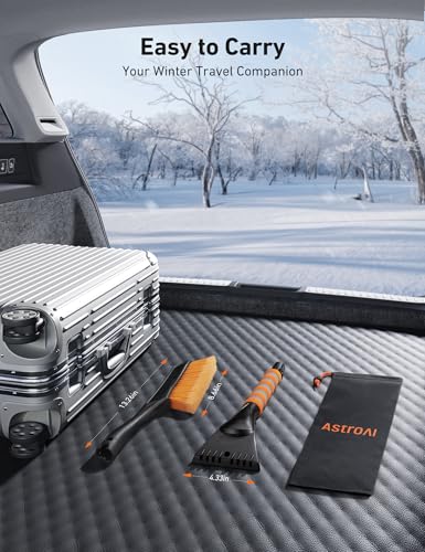 2-Pack 27" Snow Brush & Ice Scraper for Car Windshield Snow Removal - view 2