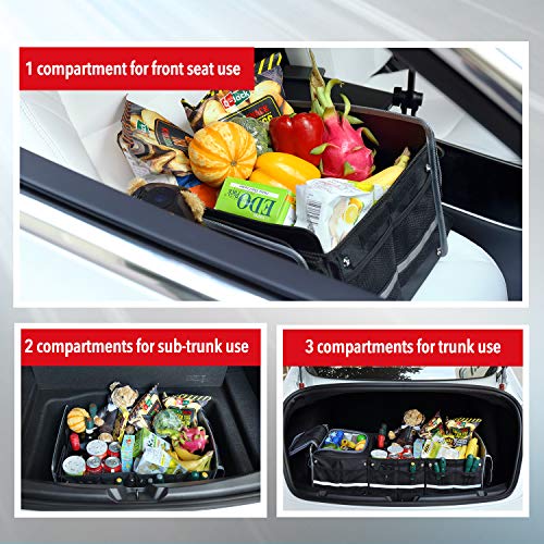 Waterproof Car Trunk Organizer with Cooler Bag - view 4