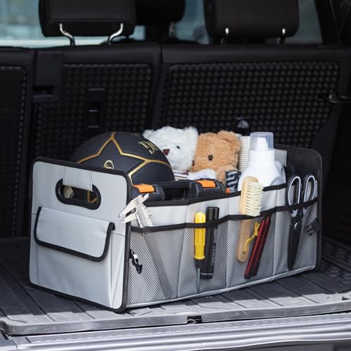 Car Trunk Organizer, Collapsible Car Organizers and Storage Grey - view 3