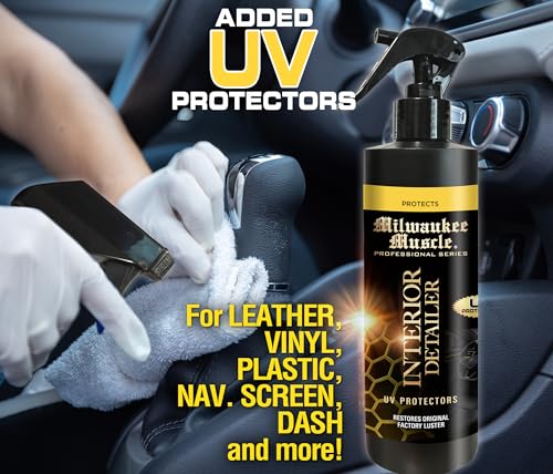 Interior Detailer Spray – 16 Fl Oz | Cleaner & Conditioner for Leather, Vinyl, Plastic & Screens | UV Protection | Non-Greasy | Cars, Trucks, Boats, Bikes & RVs - view 4