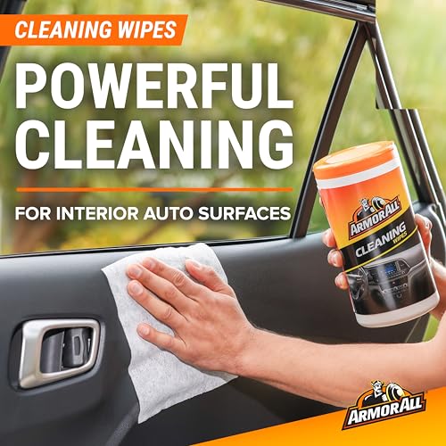 Cleaning Wipes and Protectant Wipes, 50 Count Each (2 Pack) - view 2