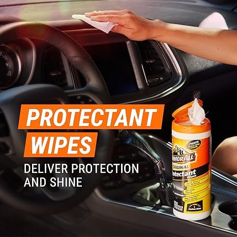 Premier Car Care Kit, Includes Car Wax & Wash Kit, Glass Cleaner, Car Air Freshener, Tire & Wheel Cleaner, 8 Pieces Protectant, Glass and Cleaning Wipes, 30 Count Each (Pack of 3) - view 6