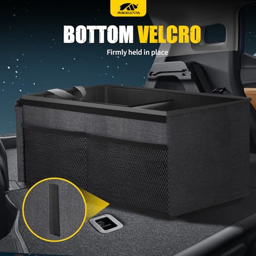 Car Trunk Organizer - 50L Collapsible SUV Trunk Organizer, Black - view 3
