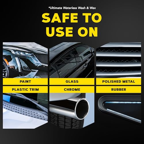 Waterless Wash Kit - This Premium Car Detailing Kit Gently Removes Dirt and Grime, Adds Shine and Protects Several Surfaces on Your Car Without Water – Get Amazing Results Detailing Anywhere - view 3