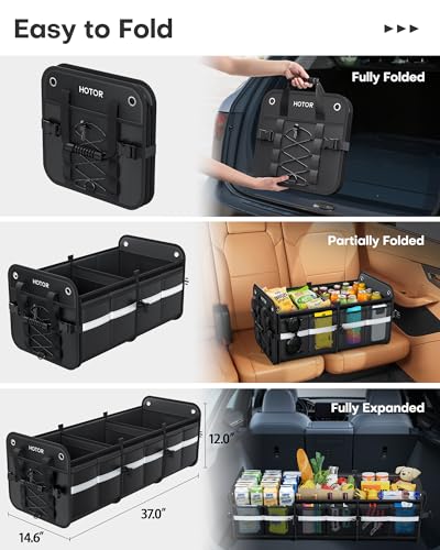 Trunk Organizer - Car Organizer and Storage with Cooler Bag for SUV - view 5