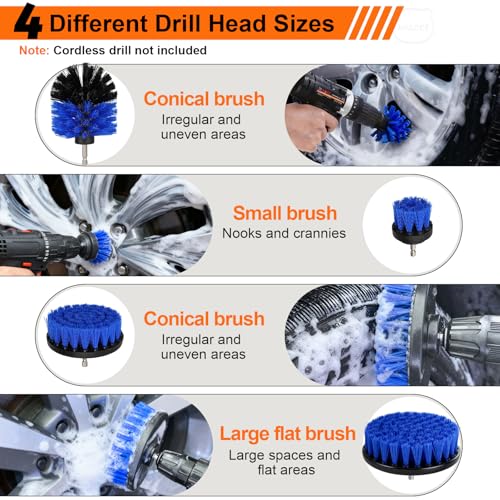 41Pcs Professional Car Detailing Kit, Wet & Dry Use for Interior, Exterior - view 3