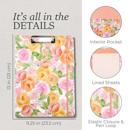Steel Mill & Co Cute Clipboard Folio, Full Posey - view 5