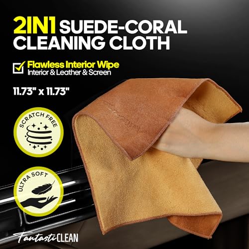 Car Interior Detailing Kit, Leather Cleaner Brush Set, 9PCS - view 2