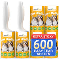 600 Sheets Extra Sticky Lint Roller for Pet Hair