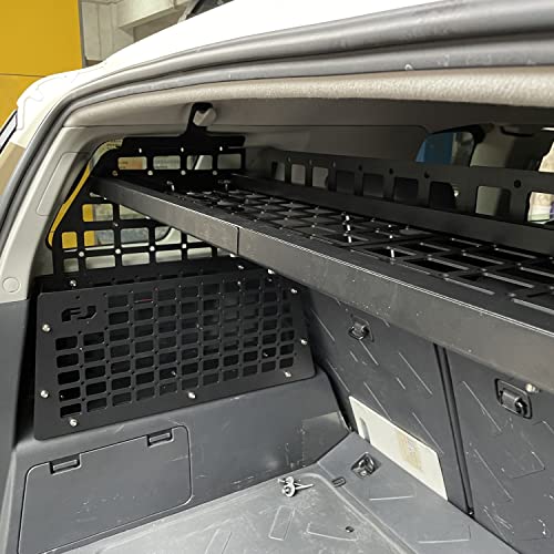 For Toyota FJ Cruiser (XJ10) 2007-2022 Car Accessories Modular Storage Molle Panel System Trunk Shelf Interior Luggage Carrier Rack Organizer Aluminum (Installation Requires Side Panels) - view 3