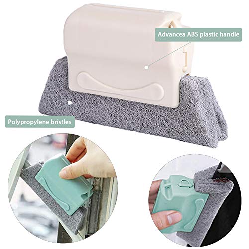 8 Pcs Hand-held Groove Gap Cleaning Tools,Door Window Track Cleaning Tools Groove Corner Crevice Cleaning Brushes for Sliding Door/Tile Lines/Shutter/Car Vents/Air Conditioner/Keyboard - view 2